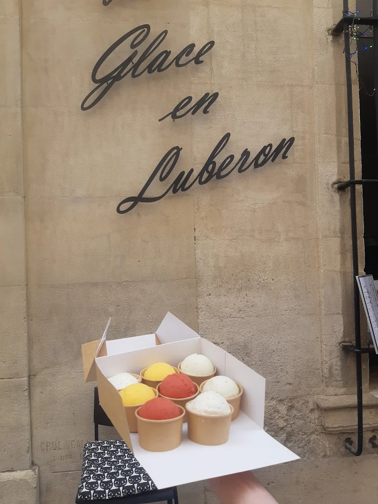 Une glace en Luberon